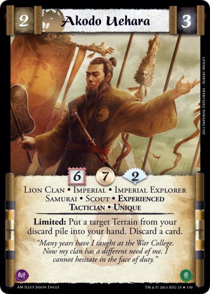 Akodo Uehara Experienced FOIL